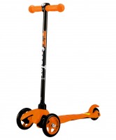 Самокат Tech Team 3-х колесный 3D-Mini orange (120мм)