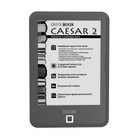 Электронная книга ONYX BOOX CAESAR 2 (темно-серая, Carta, SNOW Field, Android, MOON Light, 8 Гб)