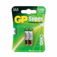 Батарейка GP Super Alkaline 24A-CR2 (LR03 AAA) упаковка 2 шт.