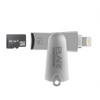 Elari SmartReader - Lightning/USB флешка с расширяемым объемом памяти