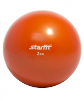 Медбол StarFit GB-703, 2 кг, оранжевый