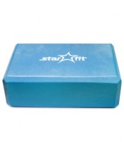 Блок для йоги STARFIT FA-101 PVC, синий 1/50