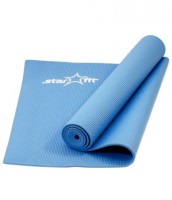 Коврик для йоги STARFIT FM-101 PVC 173x61x0,5 см, синий 1/16