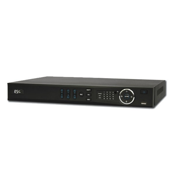 Видеорегистратор для IP-камер. 16 камер в разрешении D1 RVi-IPN16/2, (Network Video Recorder)