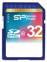 Карта памяти SDHC 32GB  SiLicon Class 10