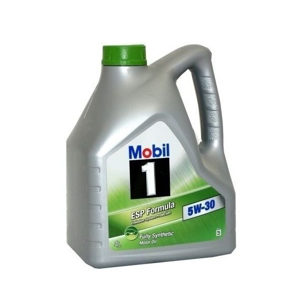 Моторное масло Mobil 1 ESP Formula 5W-30, 4 л, синтетическое
