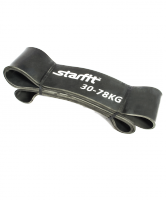 Эспандер многофункциональный STARFIT ES-801 ленточный 30-78кг 208х8,3см, черный 1/20