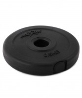 Диск пластиковый STARFIT BB-203  0,5 кг, d=26 мм, черный 1/40