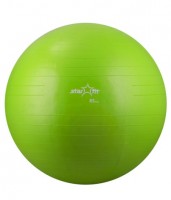 Мяч гимнастический STARFIT GB-101 85 см, зеленый (антивзрыв) 1/10