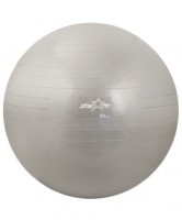 Мяч гимнастический STARFIT GB-101 85 см, серый (антивзрыв) 1/10