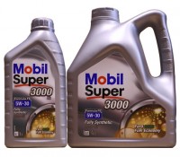 Моторное масло MOBIL Super 3000 X1 Formula FE 5W-30, синтетическое, 4л (152564)