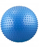 Мяч гимнастический массажный STARFIT GB-301 55 см, синий (антивзрыв) 1/10