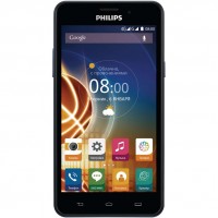 Смартфон Philips Xenium V526 LTE Black/Blue