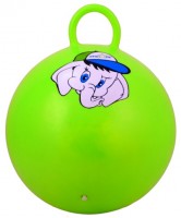 Мяч-попрыгун STARFIT GB-401 45 см "Слоненок", с ручкой, зеленый 1/10