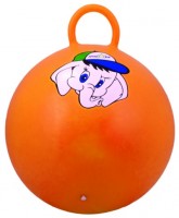 Мяч-попрыгун STARFIT GB-401 45 см "Слоненок", с ручкой, оранжевый 1/10