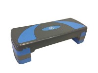 Степ-платформа 3-х уровневая Lite Weights  1810LW (79,5*30*20см, серый/голубой)