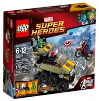 Конструктор LEGO Super Heroes - Капитан Америка против Гидры 76017