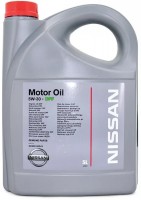 Масло моторное NISSAN Motor Oil SAE 5W-30 DPF 5 л.,  KE90090043