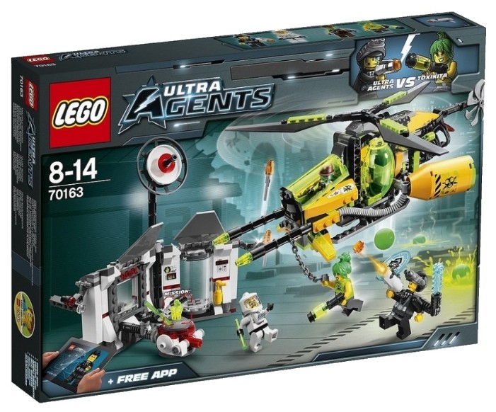 Конструктор LEGO Ultra Agents 70163 Ядовитое нападение Токсикиты
