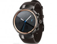 Смарт-часы ASUS ZenWatch 3 WI503Q (gunmetal with brown rubber)