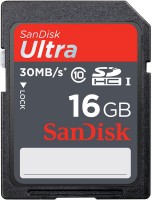 Карта памяти Sandisk Ultra SDHC 16GB Class 10