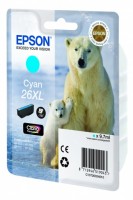 Картридж Epson C13T26324010 cyan (голубой) повышенной емкости