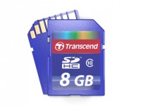 SDHC  8GB  Transcend Class 10