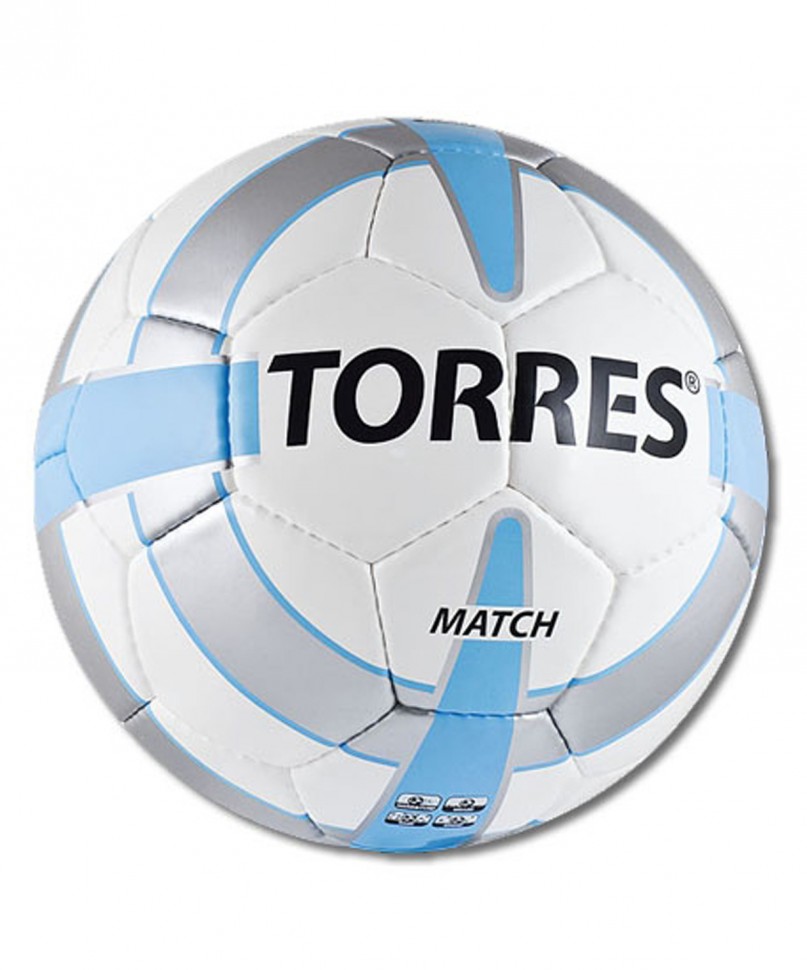 Мяч футбольный Torres Match №4 (F30024) 1/42