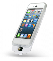 Внешний аккумулятор Elari Appolo 2 2100 мАч для iPhone 5/5S (белый)