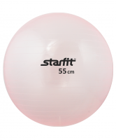 Мяч гимнастический STARFIT GB-105 55 см, прозрачный, розовый