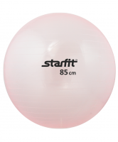 Мяч гимнастический STARFIT GB-105 85 см, прозрачный, розовый 1/10