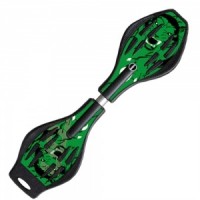 Двухколесный скейт Dragon Board Line зеленый
