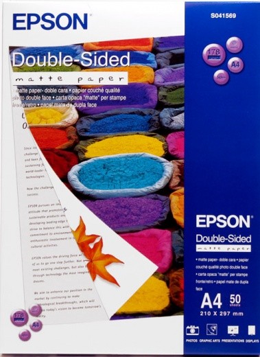 Плотная бумага Epson C13S041569 A4 (50 листов)